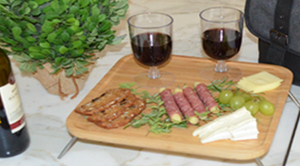 Bamboo Charcuterie Board / Folding Tray 